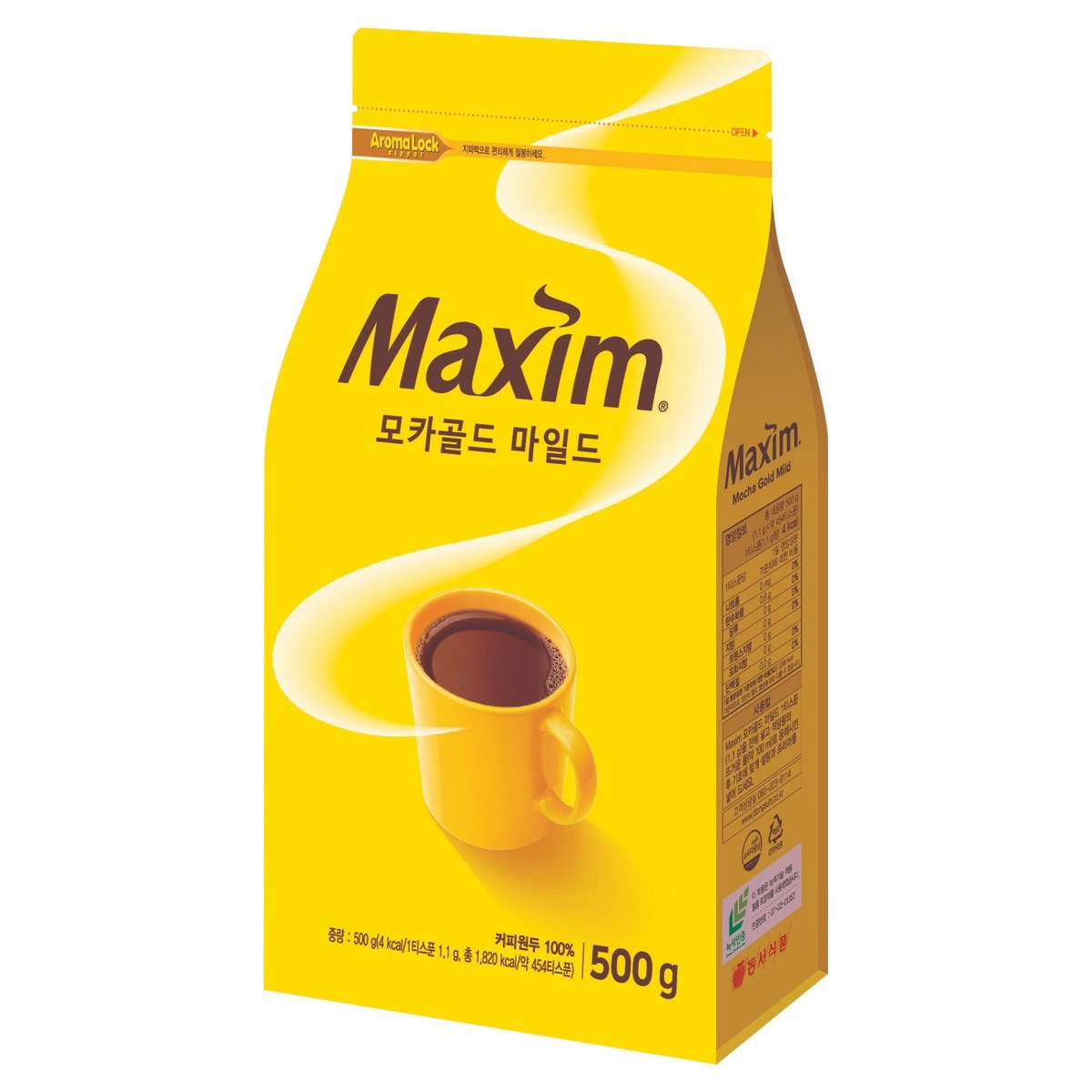 맥심 모카골드 마일드 원두커피, 500g, 1개입, 1개