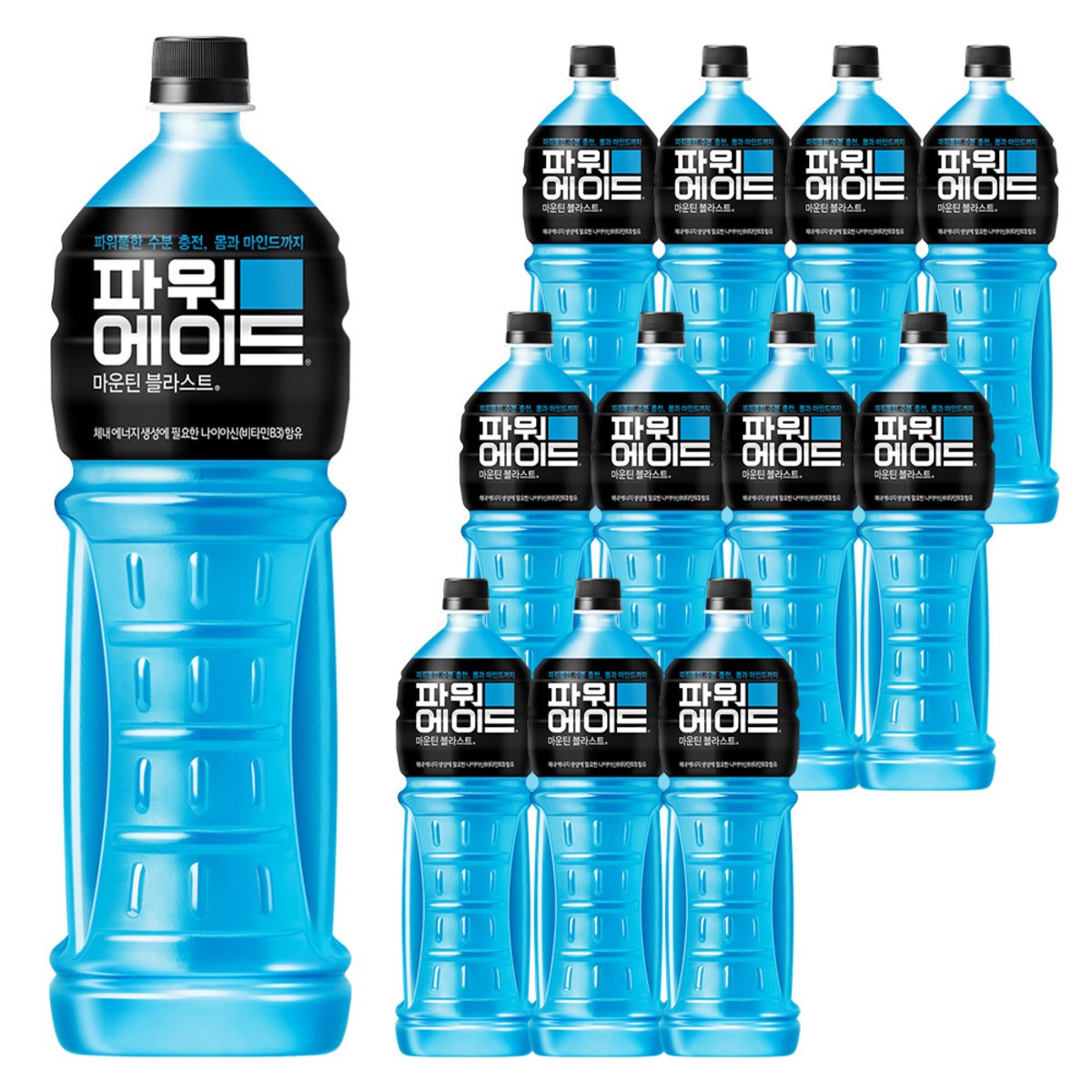 파워에이드 마운틴 블라스트, 1.5L, 12개