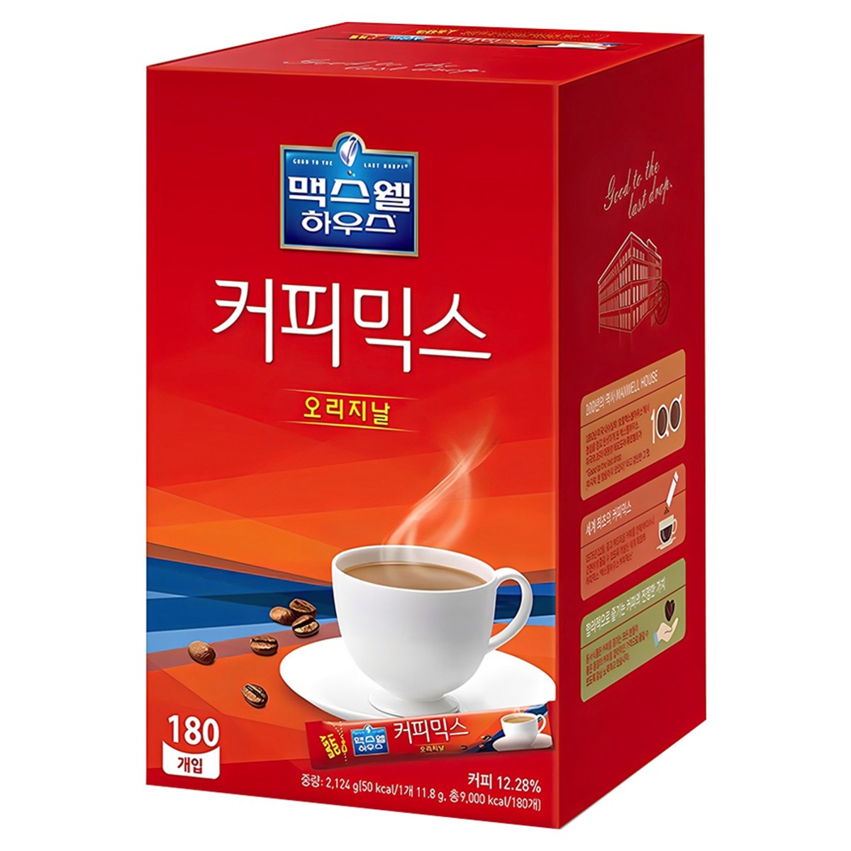 맥스웰하우스 오리지날 커피믹스, 11.8g, 180개입, 1개