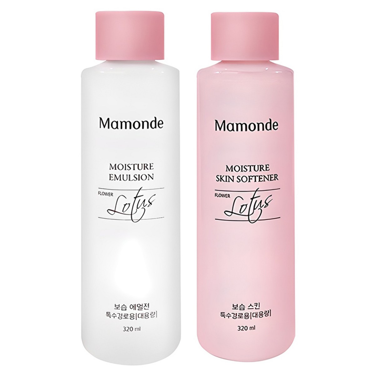 마몽드 모이스처 스킨 소프너 320ml + 모이스처 에멀젼 320ml 세트, 1세트