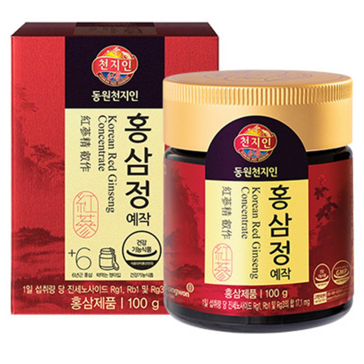 천지인 홍삼정 예작, 100g, 1개