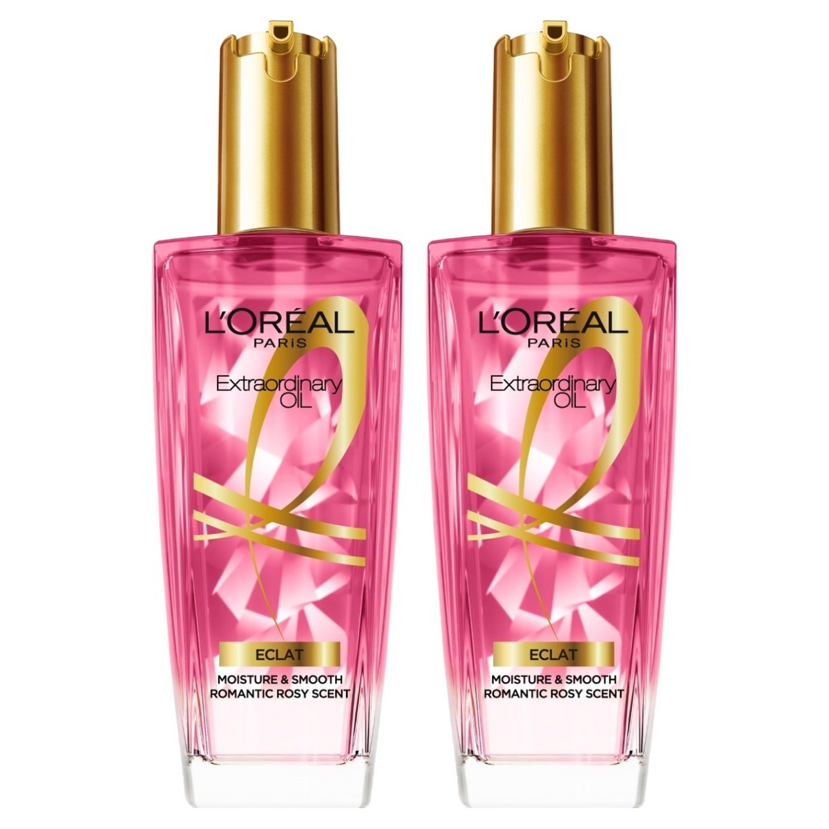 로레알파리 엘세브 엑스트라 오디네리 하이 샤인 오일 로즈, 100ml, 2개