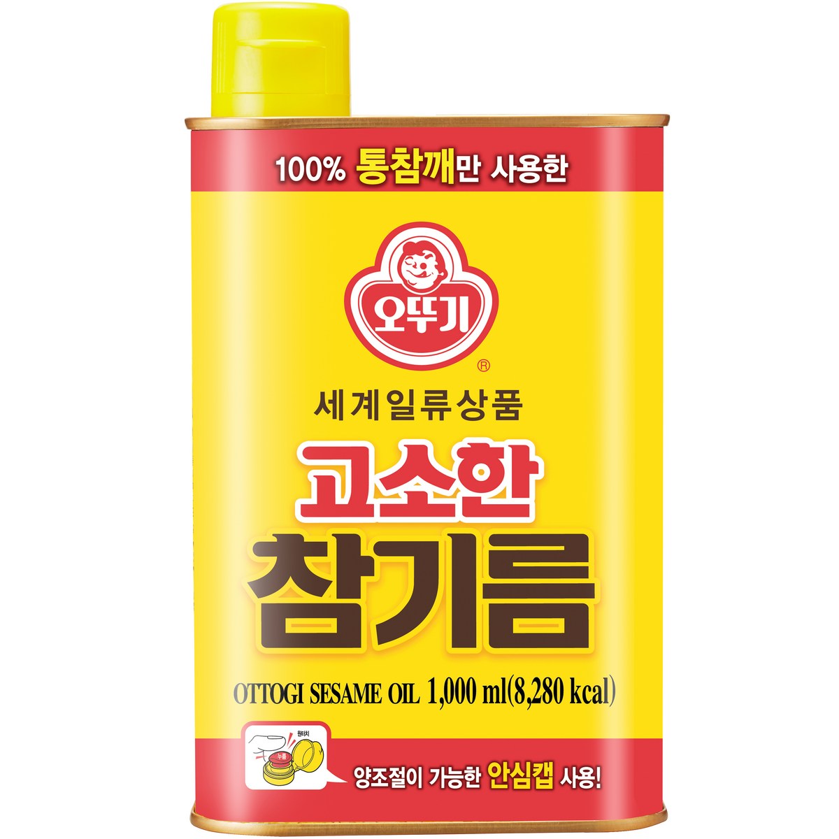 오뚜기 고소한 참기름, 1L, 1개